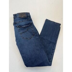 Copper Oak Mens Jeans W30 L32 Straight Leg Dark Wash Denim Pants